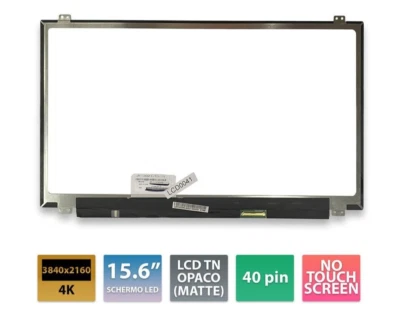 LCD LED 15,6 " für ASUS N552V - N552VW Bildschirm Display 40 Pin - 4K Videokabel - Bild 1 von 2