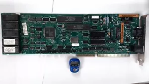 17-418410-00 PROTEON ISA TOKEN RING DB9 RJ45 PULLED FROM AT&T WGS 6386SX CARD 1 - Picture 1 of 2