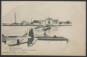 Cádiz. CADIZ. Arsenal De La Carraca. Ticket - Picture 1 of 1