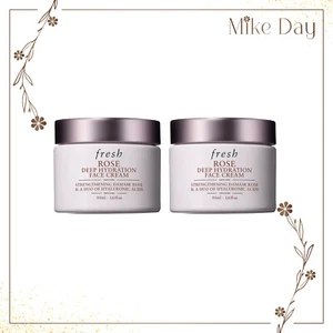 Fresh Rose & Hyaluronic Acid Deep Hydration Moisturizer 1.6oz x 2pcs NEW no box - Picture 1 of 1