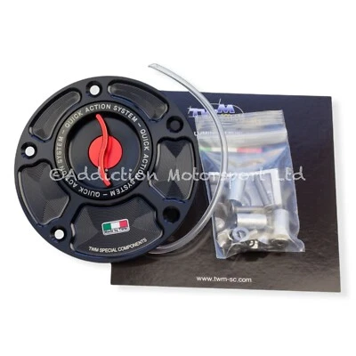 Tapa de tanque de gasolina de llenado sin llave TWM para Yamaha FZ6 Fazer 2005-2016 Foto 1 de 2