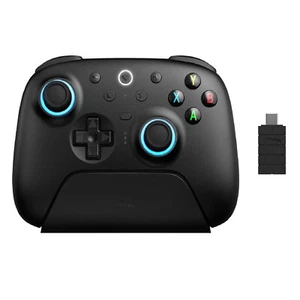 8BitDo Ultimate 2 Bluetooth Controller with Hall Effects + Charging Dock - Black - Picture 1 of 7