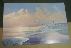 AUGUST HOLLAND ASMA PRINT FROM SEA TO SHINING SEA 16 X 24 US COMMERATIVE - Picture 1 of 4