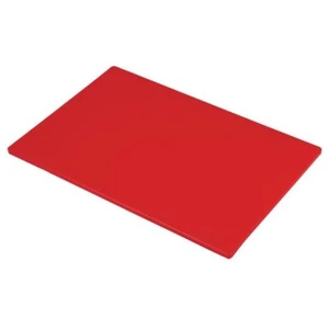 Hygiplas J255 Commercial Kitchen Red Chopping Board 450Wx300Lx12mm @Next Day Del - Picture 1 of 4