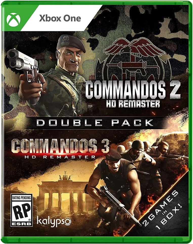 COMMANDOS DOUBLE PACK - Xbox Series X, Brand New - Image 1 of 1