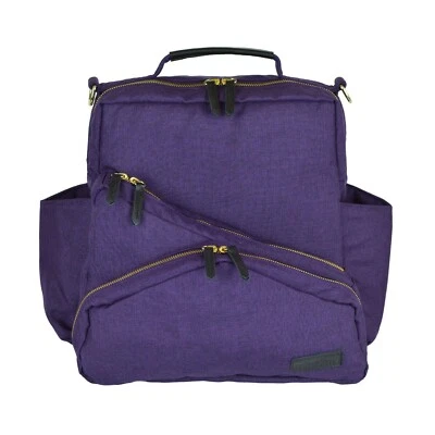 Purple Diaper Bag Backpack from Mint Lime - Image 1 of 4