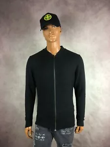 Frederik Anderson Copenhagen Full Zip Sweater Gray Jacket Jumper Size M - Picture 1 of 4