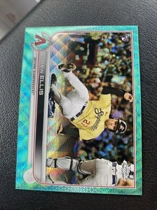 2022 Topps Chrome Aqua Refractor #77 Drew Ellis Rc 69/199 - Picture 1 of 2