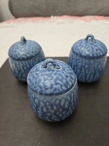 3 frascos de especias de té de porcelana japonesa de ANDREA de SADEK - Imagen 1 de 8