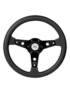 Volante Luisi Falcon 340mm nero poliuretano raggi neri nuovo originale - Foto 1 di 1