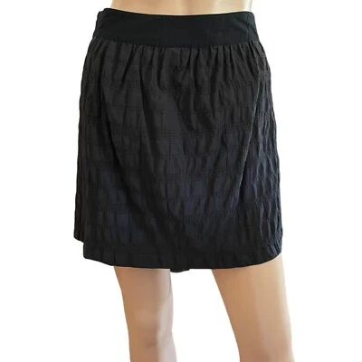 Minifalda Richard Chai For Target talla 1 negra acolchada textura Foto 1 de 4