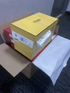 2 FENDI leere Schuhkartons. - Bild 1 von 1