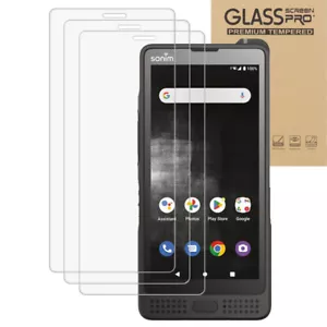 3PACK Sonim XP10 Tempered Glass Screen Protector - Picture 1 of 1