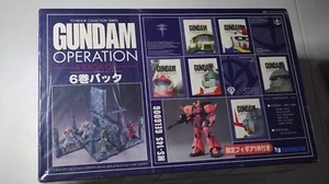 Toybook collection series Gundam operations A Baoa Qu 0001-0006 + MS-14S Gelgoog - Picture 1 of 11
