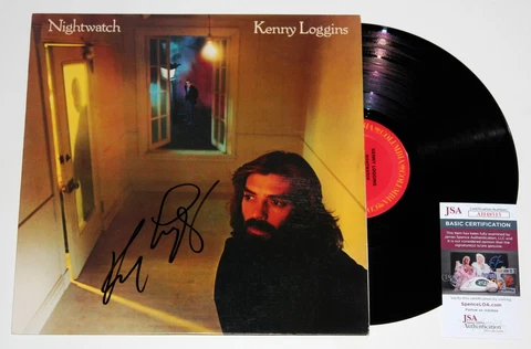 KENNY LOGGINS SIGNED NIGHTWATCH LP VINYL RECORD ALBUM AUTOGRAPHED +JSA COA Cover