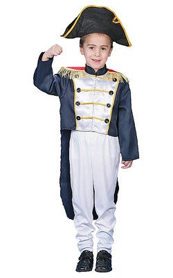 Dress Up America Historical Colonial General Toddler Child Costume - Image 1 of 2