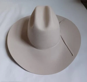 Vintage Rodeo King Cowboy Felt Hat Size 7 1/2 Beaver 7X - Picture 1 of 9