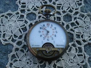 orologio tasca watch pocket uhr reloj montre hebdomas 8 giorni - Foto 1 di 5