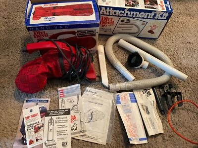 Dirt Devil HAND VAC Model 103 + ATTACHMENT KIT 192 - Tested vintage Royal Ga28 - Image 1 of 4