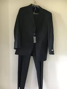 NWT Jones New York Collection Athletic Fit 2 Piece Suit R38 W30 100% Wool - Picture 1 of 5