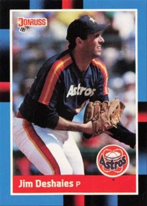 1988 Donruss Baseball Jim Deshaies Houston Astros #85 - Picture 1 of 2