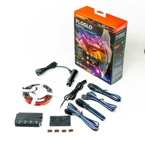 Alpena 77980 FloGlo Interior Bluetooth LED Strip Lights for Cars, 48 inches - Bild 1 von 9