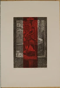 ARTURO CARMASSI acquaforte cornice firmata numerata - NO faccincani cascella - Foto 1 di 4