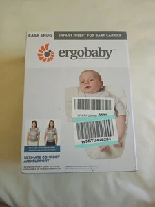 Ergobaby Infant Insert For Baby Carrier Easy Snug- Natural Color - Picture 1 of 8