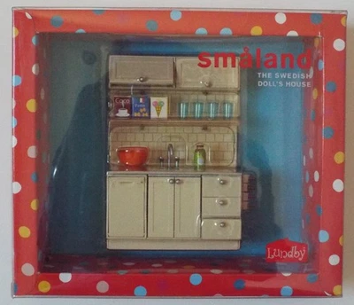 1/16 Smaland Sink & Dishwasher Set (w/ Lights) Lundby #2063 Factory Sealed MISB - Image 1 of 4