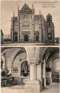 CPA Carte Postale France Saint-Julien-de-Vouvantes Eglise et Crypte VM99640ok - Imagen 1 de 2