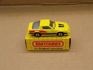 VINTAGE MATCHBOX MB51 CHEVY CAMARO IROC-Z 28 ~ 1985 ~ NOS - Picture 1 of 5