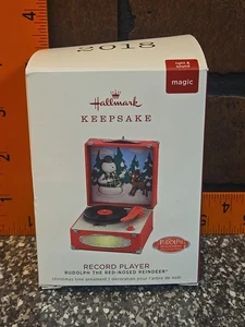 Hallmark Keepsake Ornament Rudolph Sam Plattenspieler Magic Music 2018 - Bild 1 von 8