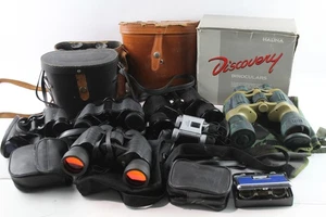 Assorted Vintage Binoculars of Various Brands and Magnifications Job Lot - Picture 1 of 5