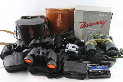 Assorted Vintage Binoculars of Various Brands and Magnifications Job Lot - Image 1 of 4