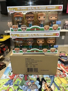 2X Funko Pop! King of the Hill - Dale, Hank, Bill & Boomhauer 4er Pack in OG Case - Bild 1 von 9