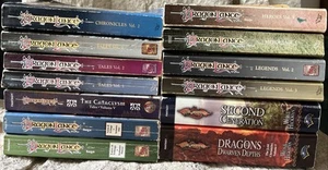 Vintage Dragonlance Books Lot Legends Chronicles Heroes Tales II Weis Paperback - Picture 1 of 23