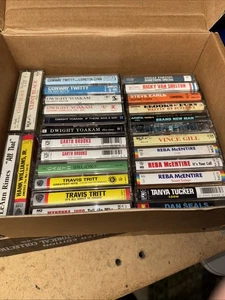 28 Vintage Country Cassette Tape Lot - Picture 1 of 9