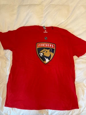 Camiseta roja para hombre Fanatics NHL Florida Panthers #11 Huberdeau, talla 2XL, NUEVA SIN ETIQUETAS Foto 1 de 4