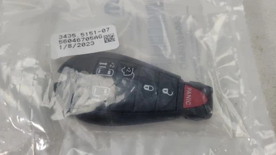 NEW OEM 2008-2020 DODGE Grand Caravan Ignition Keyless Remote Key Fob 56046705AG - Image 1 of 4