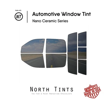 Película de tinte de ventana precortada nano cerámica para Dodge Ram 2500 2014-2026 4 puertas doble cabina Foto 1 de 4