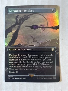 Nazgul Battle Mace : MTG *SURGE FOIL* LTC #0554 Lord of the Rings / NM - Picture 1 of 2