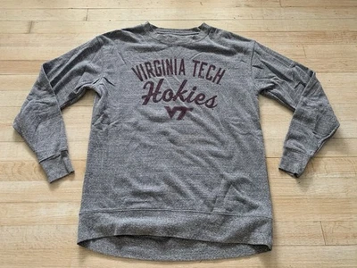 Virginia Tech Hokies Gray Crewneck Sweatshirt Size Medium - Image 1 of 4