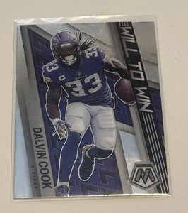 2022 Panini Mosaic - Will to Win Dalvin Cook #WW-15 Minnesota Vikings - Picture 1 of 2