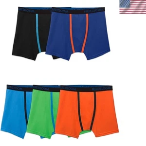 Assorted Color Boys' & Toddler Boxer Briefs - Breathable & Moisture-Wicking - Picture 1 of 4