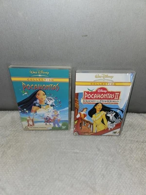 Pocahontas  / Pocahontas II - Journey To A New World REGION 4 [DISKS ONLY] - image 1 of 4