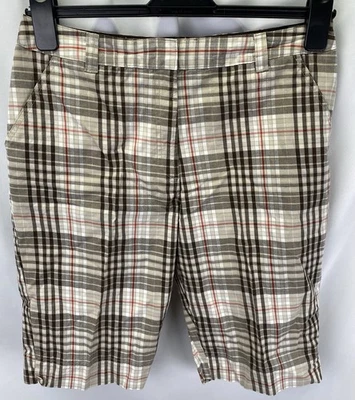 Kim Rogers Mujer’s 12 Lote De 2 Bermudas Pantalones Cortos Preppy Madras Cuadros Foto 1 de 4