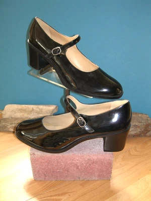 Nine West Black Patent Leather Mary Jane US wms 11 M - Image 1 of 4