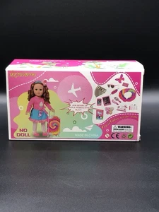 12 Pcs Doll Suitcase Luggage Travel Play Set For Girl 18 Inch Doll New! - Picture 1 of 3