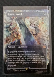 MTG - Final Fantasy - Buster Sword (351) *Borderless Foil* - Bild 1 von 2