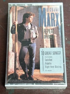 1989 Richard Marx, Repeat Offender, Factory Sealed Cassette & 10 Songs Sticker - Picture 1 of 6